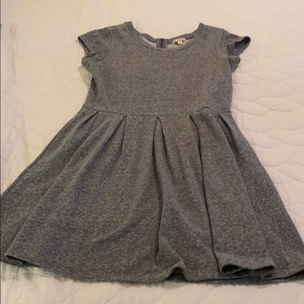 Grey Gap Knit Dress